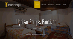 Desktop Screenshot of erciyespension.com